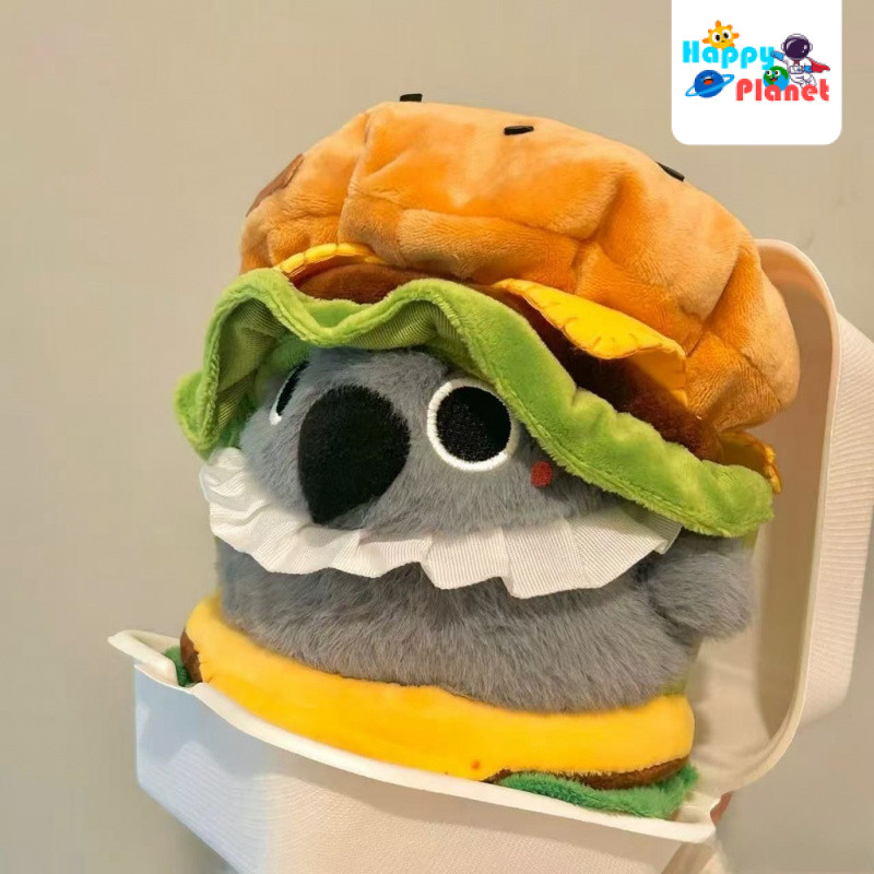 ของในสต็อก Big Mac Burger Love และ Deep Space กล่องของขวัญ VIP Burger Qin Che Haqi ของเล่นตุ๊กตา Cro