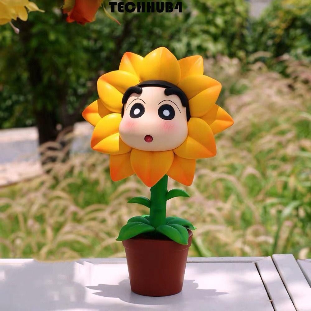 Techhub4 Crayon Shin-chan รุ่นดอกทานตะวัน, คอสเพลย์รุ่น Q ร้านดอกไม้ Shinnosuke อะนิเมะรูป, รูปปั้นค
