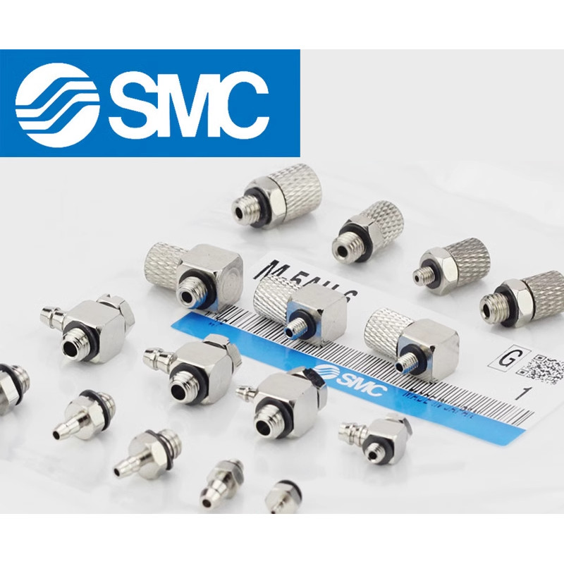 Smc Straight-through Mini Pagoda Iron Quick สกรูท่ออากาศ Micro Joint 4-6-M3-M5-M-5ALU-3AU-2-3-4-6