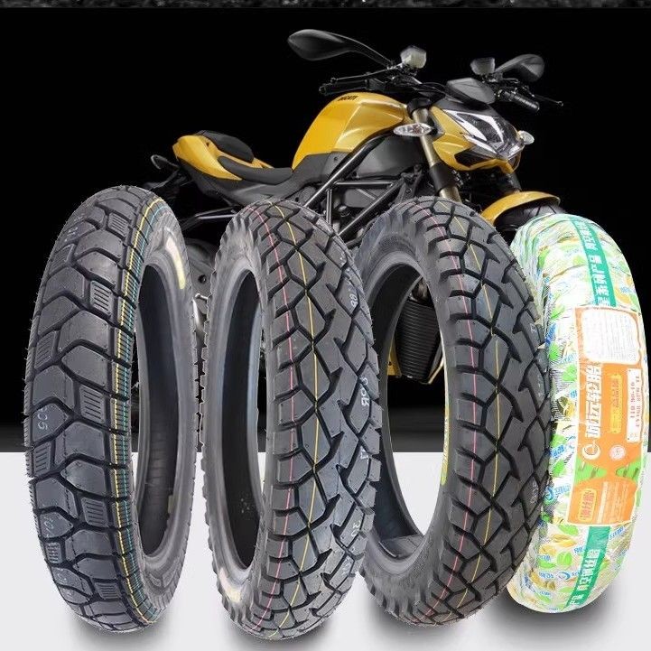 ยางลวดเหล็ก 8 ชั้น 110/90-16 ทนทาน ยางไม่มียางใน 110-90-16 สำหรับมอเตอร์ไซค์