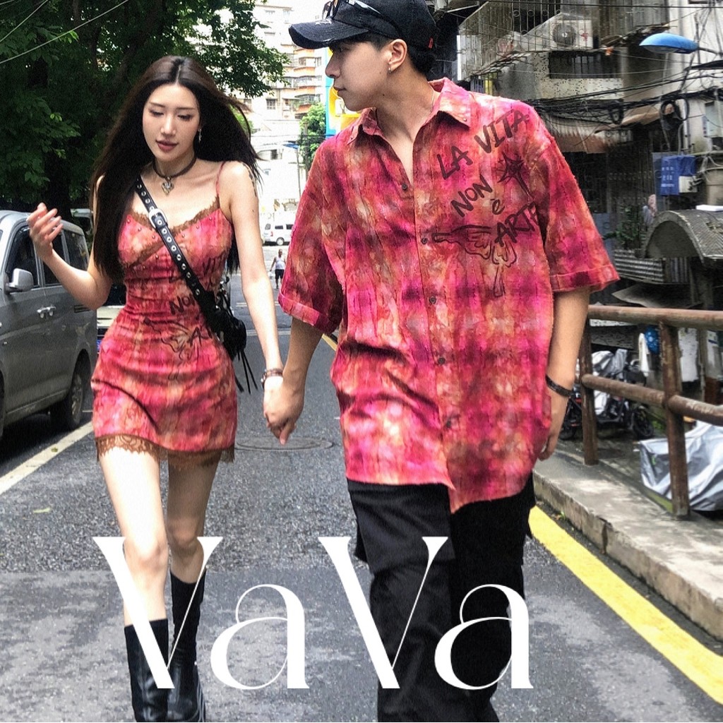VaVa【ในสต็อก】ชุดเดรสมัดย้อมฤดูร้อน ความปรารถนาอันบริสุทธิ์ การสวมใส่รูปร่างที่เซ็กซี่และสวยงาม ราคา ถูกที่สุด ดีลบีเคเค แกลเลอรีภาพที่ 5