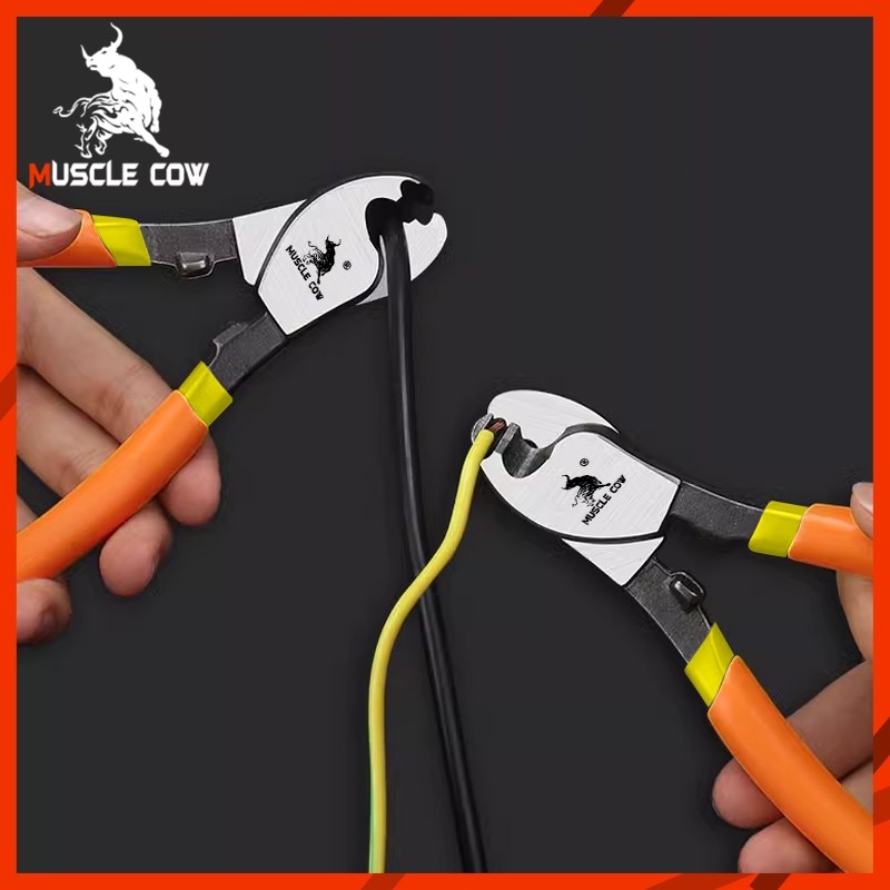 MUSCLE COW คีมตัดสายเคเบิ้ล รุ่นหนัก 3 ขนาด 6