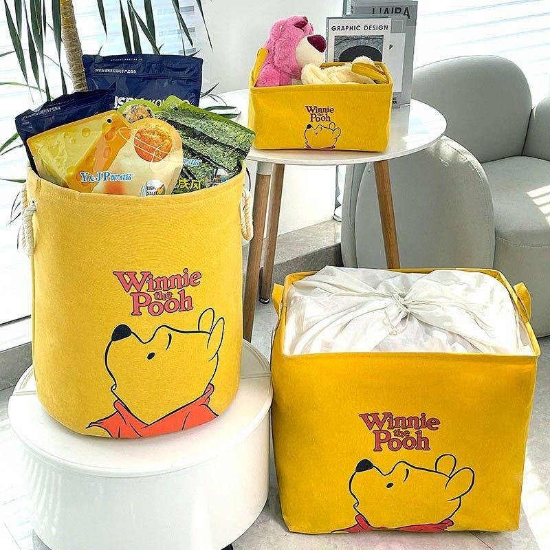 Disney Storage Basket Children's Toy Storage Box Dirty Clothes Basket Organizing Basket Quilt Fabric Large Capacity Storage Bag 9ju0