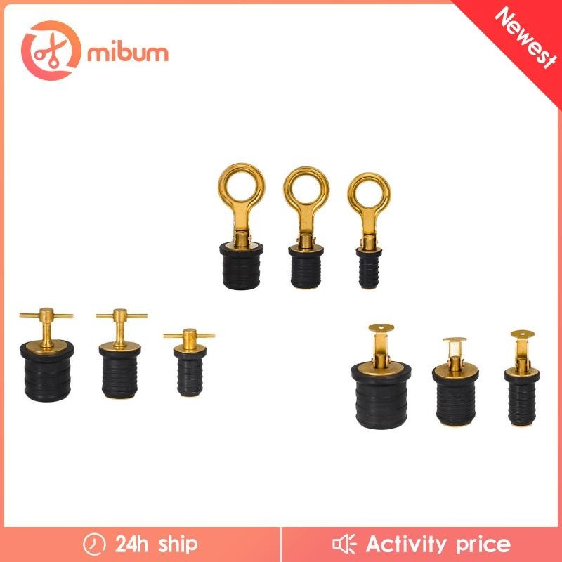 [Mibum] ปลั๊กท่อระบายน้ํา ทองเหลือง แบบเปลี่ยน สําหรับเรือ