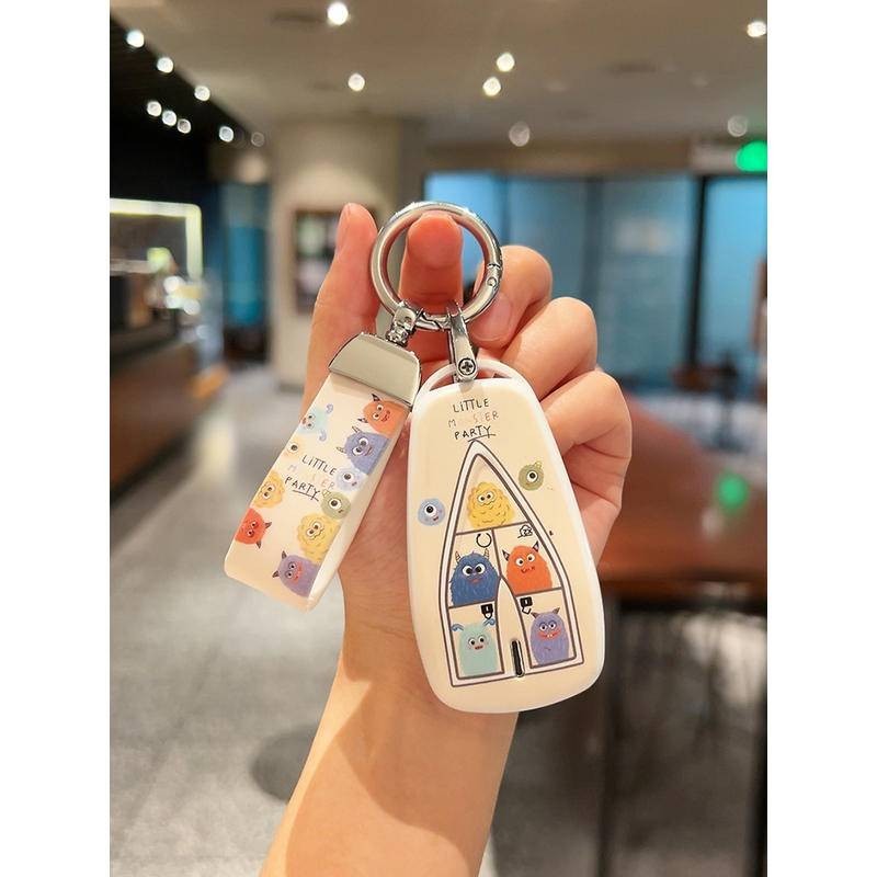 เคสกุญแจรถยนต์ Chang'an LUMIN Cs75plus Yong Plus Car Cs55 LUMIN Univ OSHAN ปลอกกุญแจ พวงกุญแจรถ