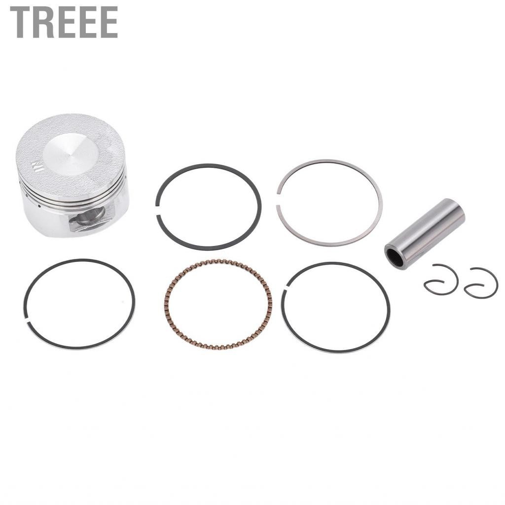Treee Piston Assembly Engine Gasket Heat Dissipation for GY6‑125 Go Karts Scooters ATV UTV Motorcycles