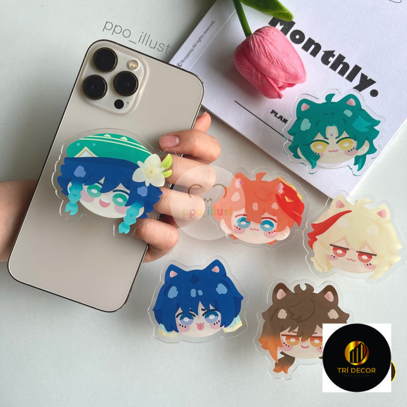 Ppo l Genshin Popsocket Grip Tok__DH