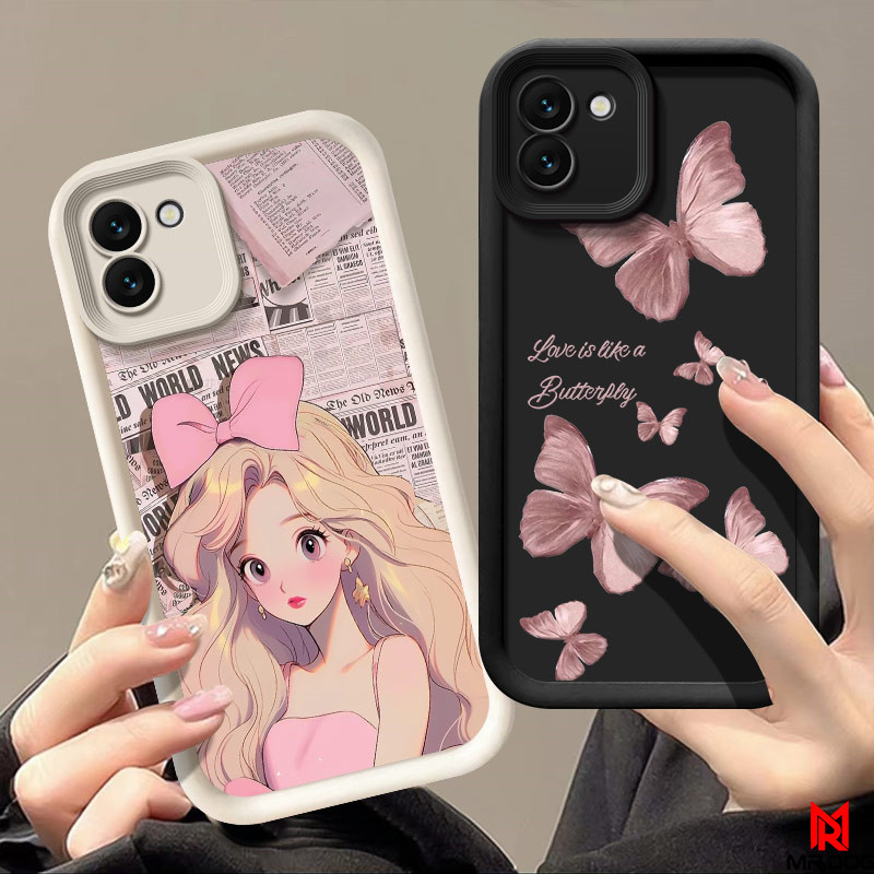เคส SAMSUNG A02 A02S A03 A03S กรณีโทรศัพท์มือถือซิลิโคนนุ่มแฟชั่น LSTY