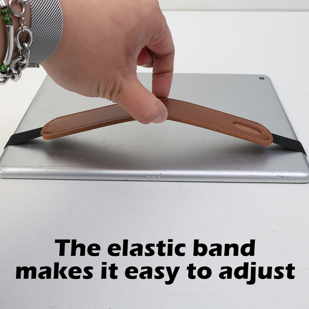 กระเป๋าหนัง PU ใส่ปากกาสไตลัส พร้อมสายยางยืด สําหรับ Apple Pencil - รูปที่ 6