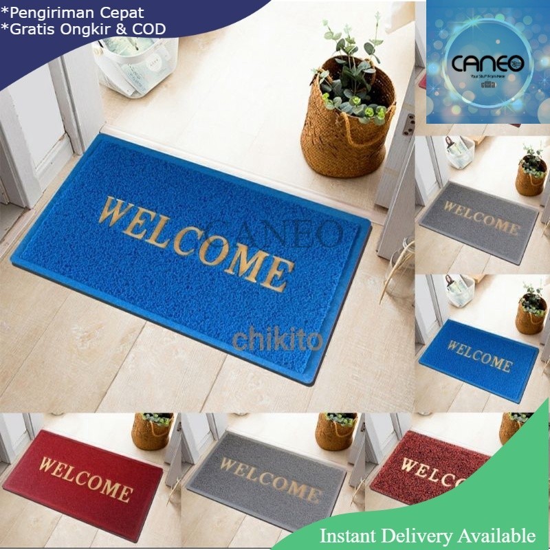 CANEO WELCOME BIHUN เท้าประตู / ประตูป้องกันการลื่นไถล / BIHUN NOODLE CARPET / ประตูบิชุน