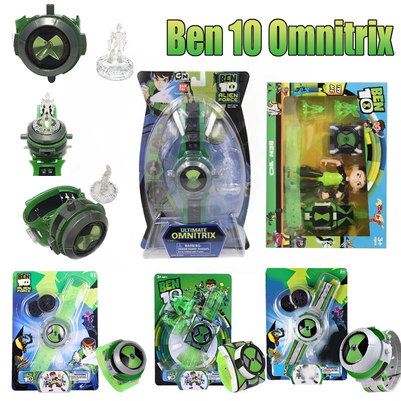 Ben Tennyson Omnitrix นาฬิกาข้อมือ อเนกประสงค์ Ben 10 Alien Force Omnitrix ของเล่นสําหรับเด็ก