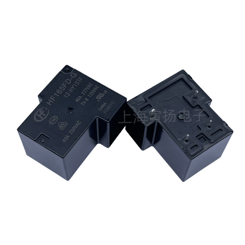รีเลย์มาโคร HF165FD-G/12-HY1STF 5V12V24V พลังงานสูง 30A40A50AT90 4 Pins