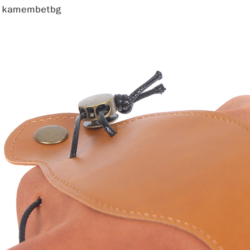 Kamembetbg DND Dice กระเป๋าหนังแท้ แบบหูรูด สําหรับใส่ลูกเต๋า ของขวัญ RPG