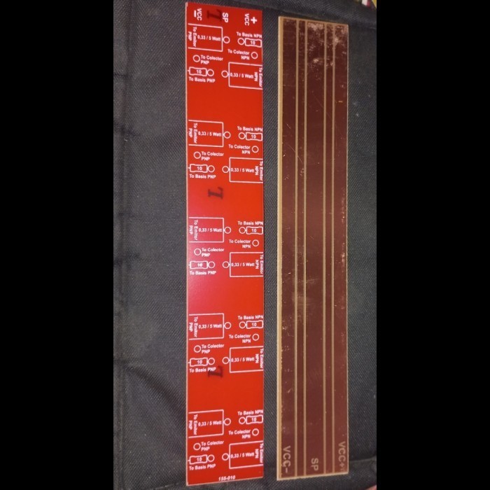 Pcb TR FINAL 20 ซม.ขนาน 5 ทรานซิสเตอร์ toshiba 5200 c5200 2sc5200 20 F