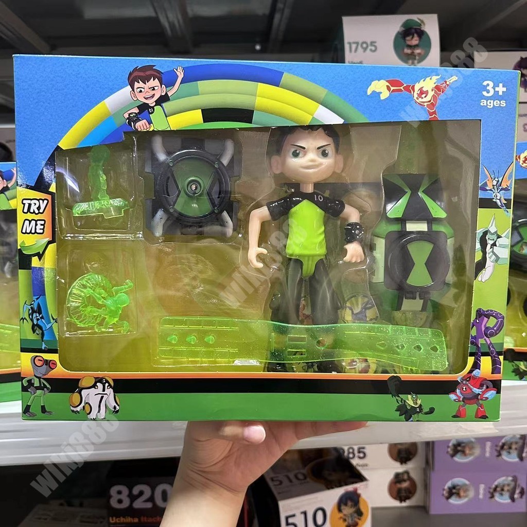 Ben 10 Omnitrix Watches Luminous Ben Tennyson โมเดลนาฬิกาโปรเจคเตอร์ Ben10 ของขวัญสําหรับเด็ก