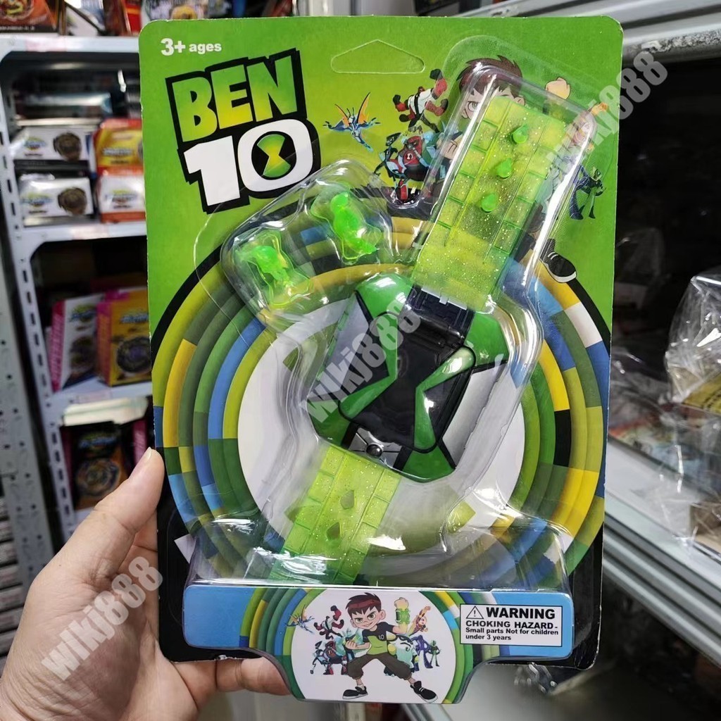 Ben 10 Omnitrix Watches Luminous Ben Tennyson โมเดลนาฬิกาโปรเจคเตอร์ Ben10 ของขวัญสําหรับเด็ก