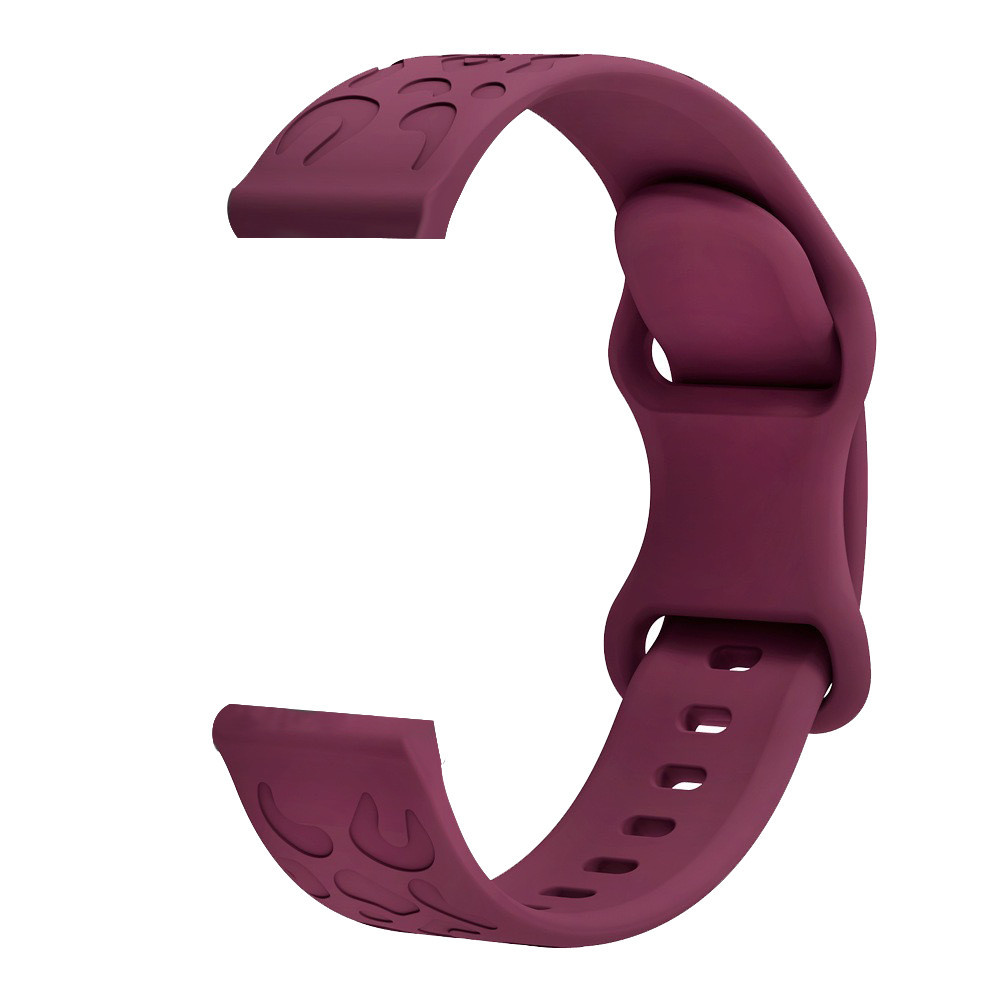 20 มม.22 มม.ซิลิโคนสําหรับ Huami Amazfit GTR Mini GTR3 GTR4 Pro 42 มม.47 มม.Bip5 GTR2E GTR 2 3 4 Balance สมาร์ทนาฬิกาแกะสลัก Band - รูปที่ 3