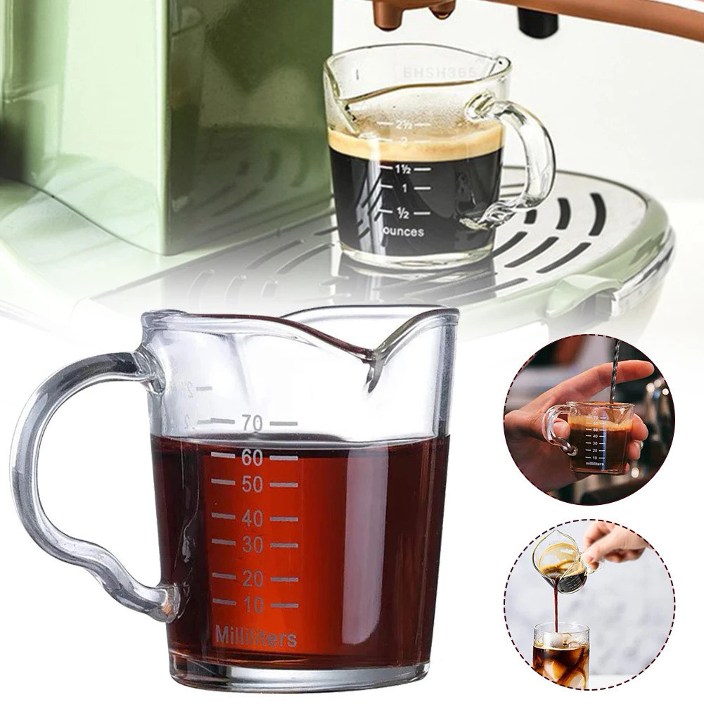 Measuring Cup Glass Pyrex Glass Measuring Cup with Spout Kitchen Cups Tea Coffee Pitcher Microwave S