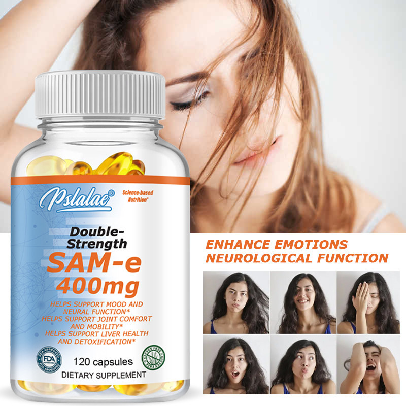 Pslaaepslaae - SAM-e Capsules - 400 มก . - รองรับความสบายและความคล ่ องตัวของข ้ อต ่ อ