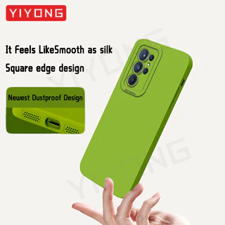 YIYONG เคสซิลิโคนเหลว ทรงเหลี่ยม สําหรับ Samsung Galaxy S26/S25/S24/S23 Plus/S23+/S24+/S25+/S26 Ultra