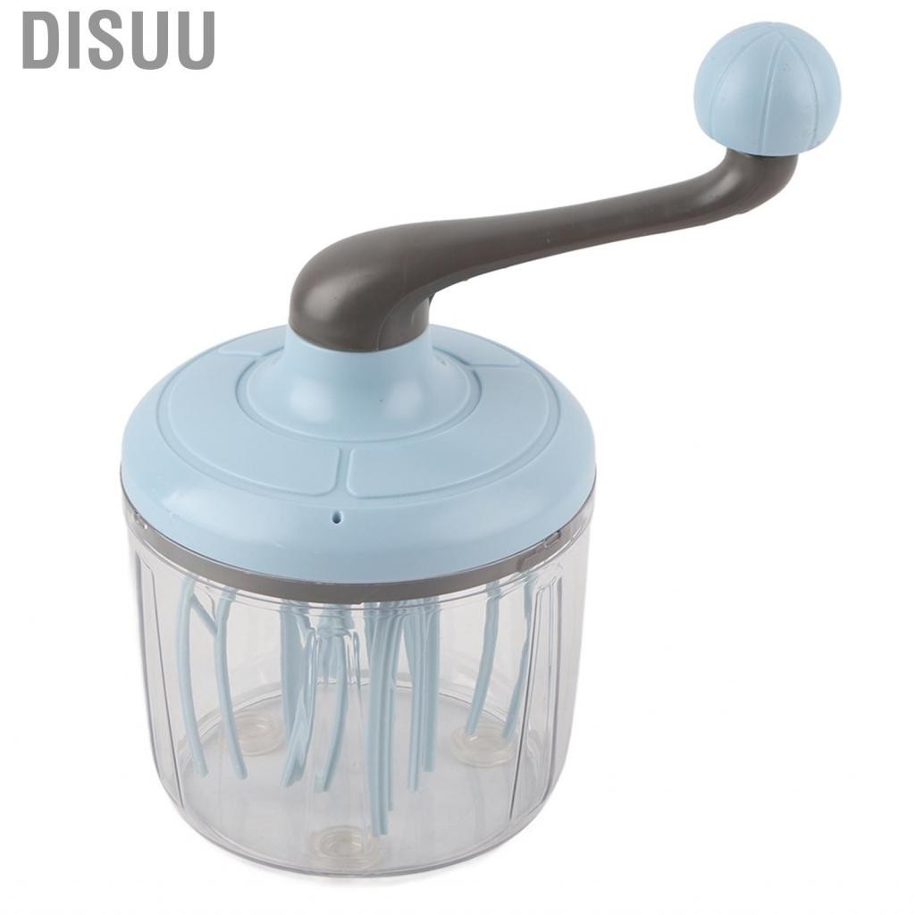 Disuu Manual Egg Beater Hand Mixer Blender Baking Whipping Cream Stirrer Foamer Whisk Handle Kitchen Tools