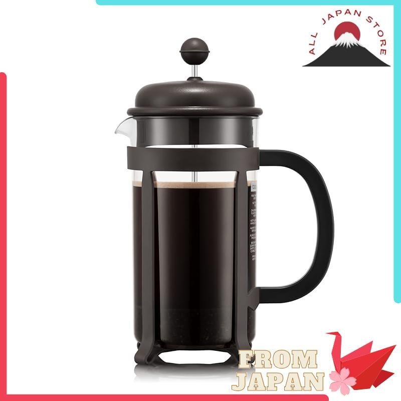 BODUM Bodum JAVA French Press Coffee Maker (Plastic Beaker) 1000ml Dark Roast (Limited Color) [Offic