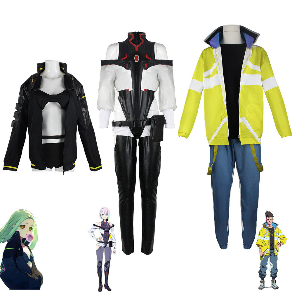Cyberpunk Edge Walker cos เสื้อผ้า David Lucy Rebecca 2077 เครื่องแต่งกาย Cyberpunk cospaly