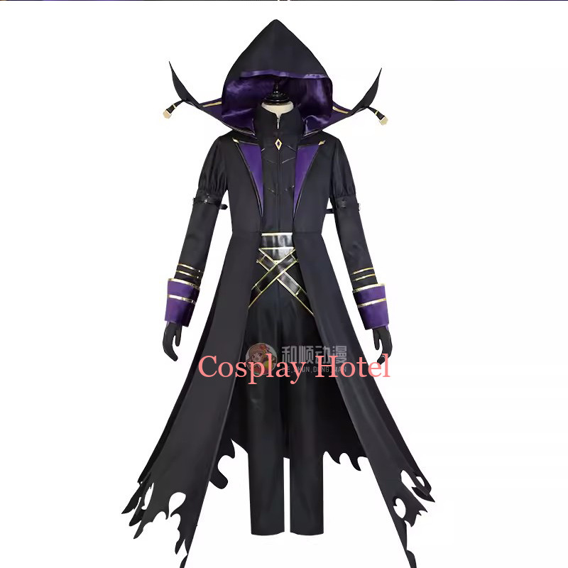 Heshun The Eminence in Shadow คอสเพลย์เสื้อคลุมเสื้อกางเกงชุดเครื่องแต่งกายอะนิเมะ Cid Kagenou ชุดสํ