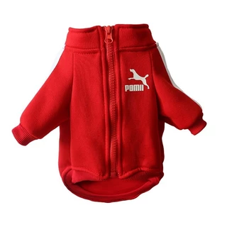 【Yuanzhss】เสื้อยืดฮู้ดสไตล์สปอร์ตสำหรับสัตว์เลี้ยง ไซส์ S-4XL ใส่สบายทั้งสุนัขและแมว ดีไซน์ทันสมัยพร้อมซิปใช้งานง่าย