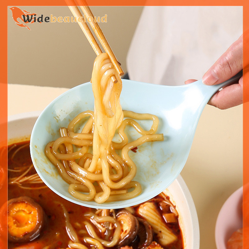 Widebeaucloud เกาหลีมือถือจานแฟชั ่ นสีขาวพร ้ อมที ่ จับขนาดใหญ ่ ช ้ อนถาดทอดไก ่ ทอดจานขนมผลไม ้ ขนมเค ้ กจานใหม ่ Nice