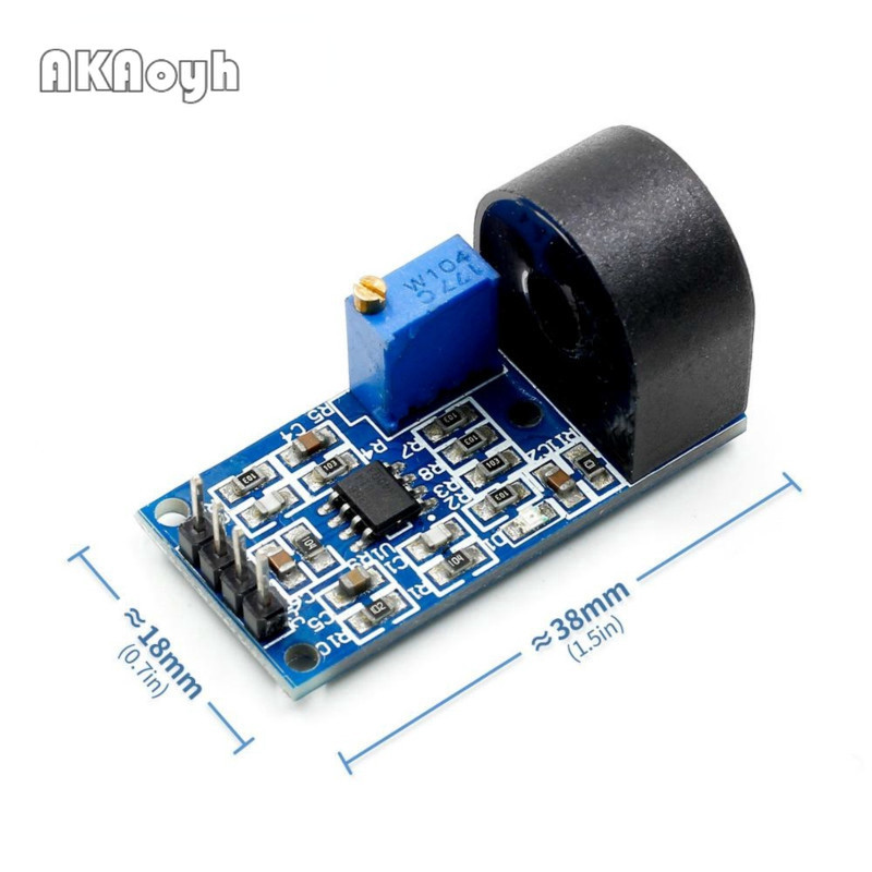 โมดูลเซ็นเซอร์ สําหรับวัดกระแสไฟฟ้า ZMCT103C 5A Range Single Phase AC