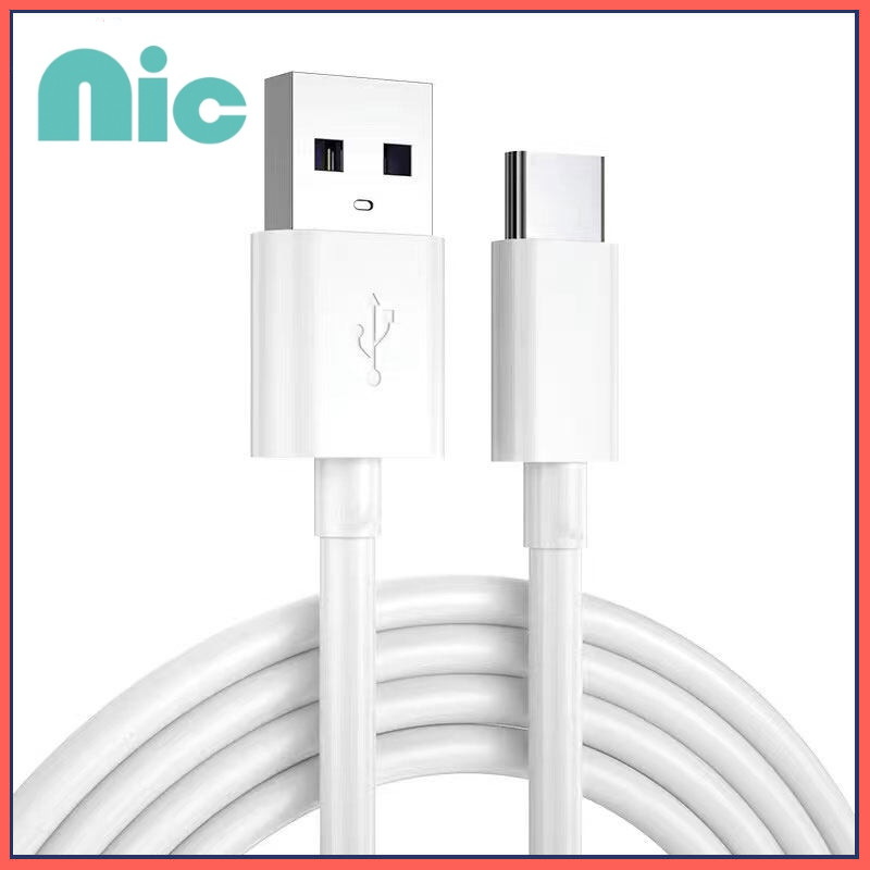 NIC สายชาร์จ USB type C ยาว 1 เมตร Super Fast Charging Cable USB สายยาว ทนทาน ไทป์ซ