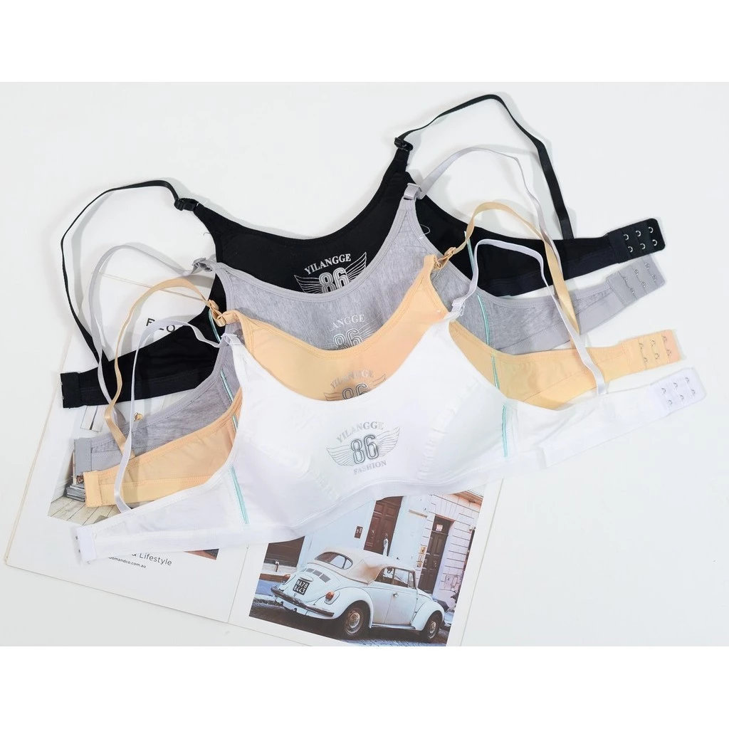 เสื้อใน #INFI 818 ในดอกเดซี่ เสื้อชั้นในวัยรุ่น เสื้อชั้นในเด็ก 4 สี size 32-36 ไร้โครง และไม่มีฟองน้ำ