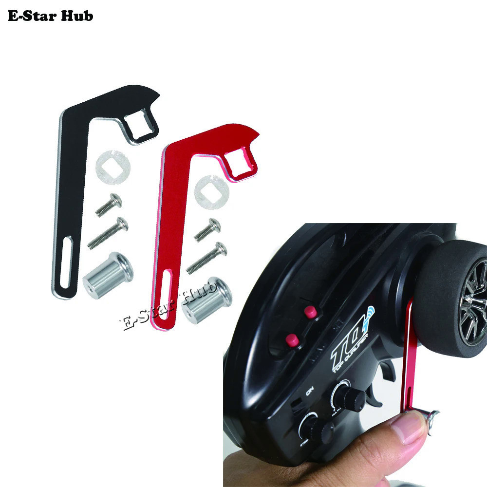 Thumb Lever One พวงมาลัยอัพเกรดสําหรับ Traxxas TWi เครื่องส่งสัญญาณ TRX4 TRX6 1/10 TRX-4M 1/18 RC รถ