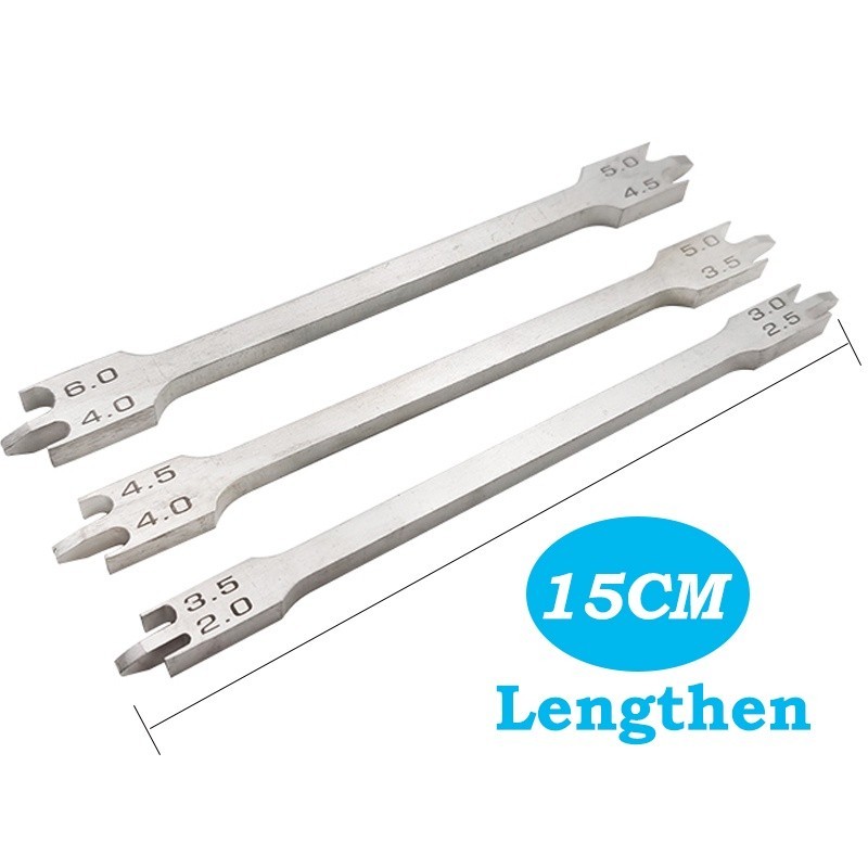 【Lengthen】Dental Bracket Gauge Locator Rod Bracket Positioner ทันตกรรมจัดฟัน Instruments