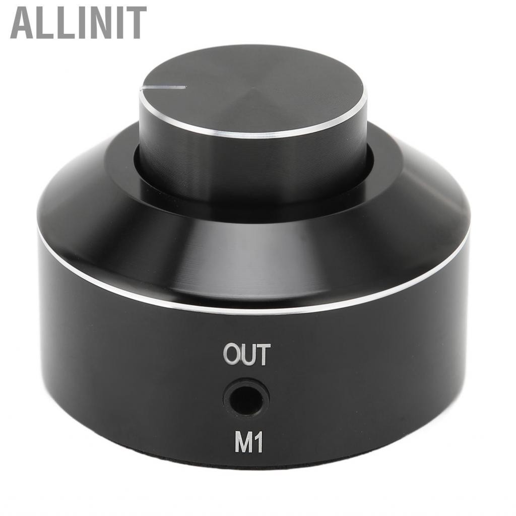 Allinit ปุ่มควบคุมระดับเสียงที่ใช้งานอยู่ 3.5 มม. ปรับสำหรับการรับชมวิดีโอเกม