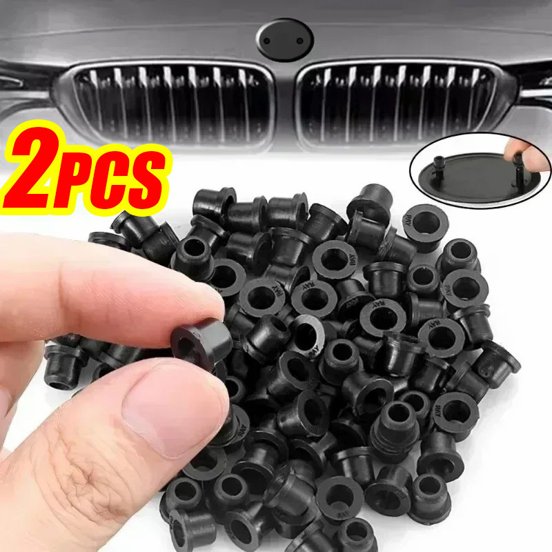 รถโลโก้ปลั๊ก-ฝากระโปรงtrunk Fastener-Grommetผู้ถือคลิป-สําหรับBmw 3 7 E32 E34 E36 E38 E39-รถยนต์โลโก้ซีลฝาครอบ
