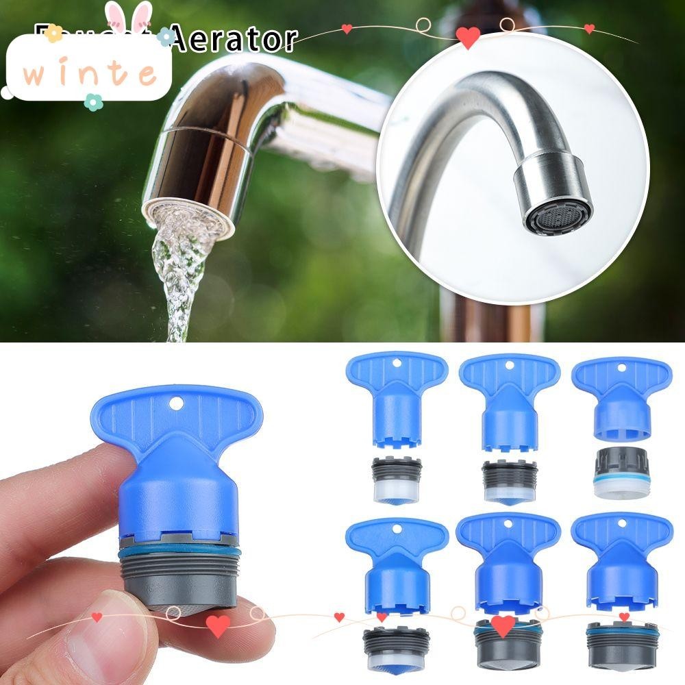 Winte Water Saving Tap Aerator Bubbler แกนด้านในอ่างล้างหน้าห้องครัวติดตั้งในตัว Bubbler กรองก๊อกน้ํา Spout
