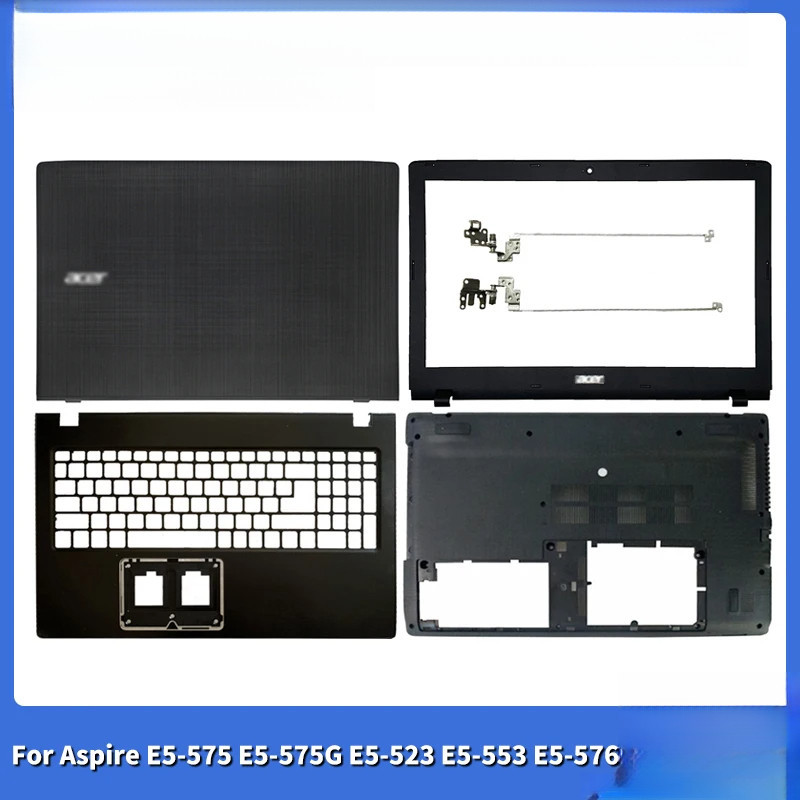 ใหม ่ กลับสําหรับ ACER Aspire E5-575 E5-575G E5-523 E5-553 E5-576 ACER TravelMate P259 N16Q2 แล ็ ปท ็ อป LCD ปกหลัง/Front Bezel/Hinges/Palmrest Upper Cases