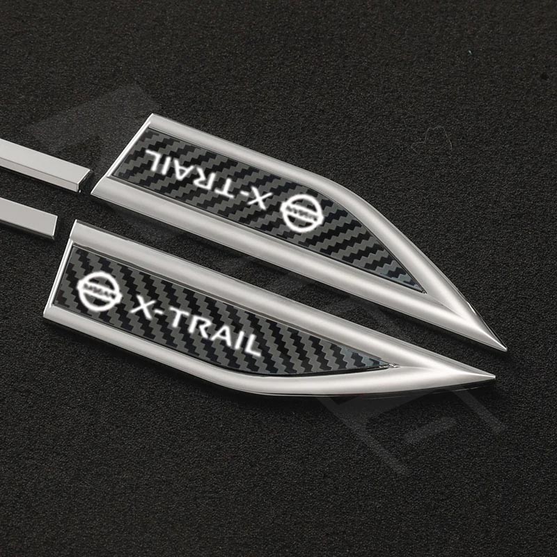 2 ชิ้น/เซ็ต Nissan Xtrail X trail รถ Fender สติกเกอร์โลหะภายนอกตกแต่งขวาซ้าย Decals การปรับเปลี่ยนสําหรับ X-trail T31 2008-2013 T32 2014-2021 T33 Nismo อุปกรณ์เสริม - รูปที่ 4