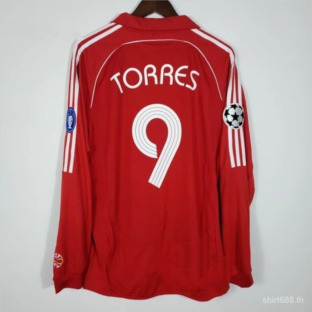06-08 Liverpool Retro Home Shirt Classic No 9 Torres No 8 Gerrard Custom Classic