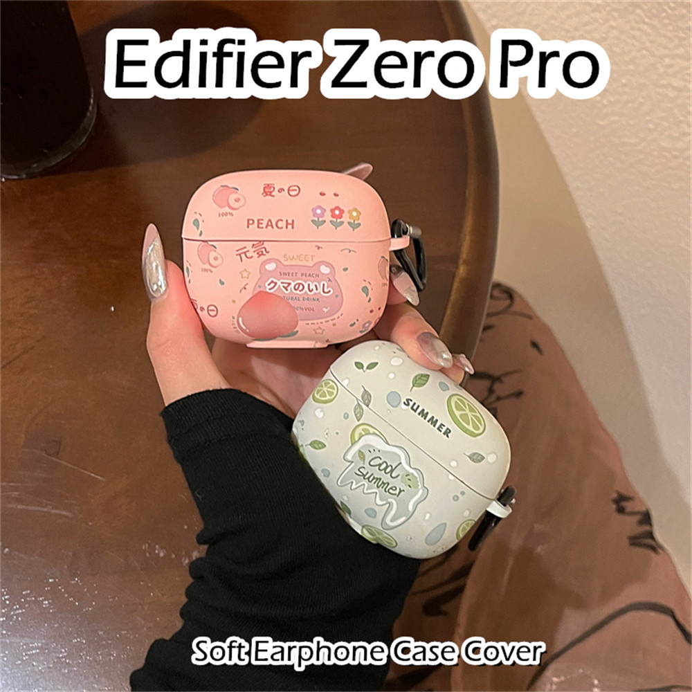 【imamura 】 สําหรับเคส Edifier Zero Pro Niche ลายการ ์ ตูน TPU เคสหูฟังซิลิโคนอ ่ อนนุ ่ ม