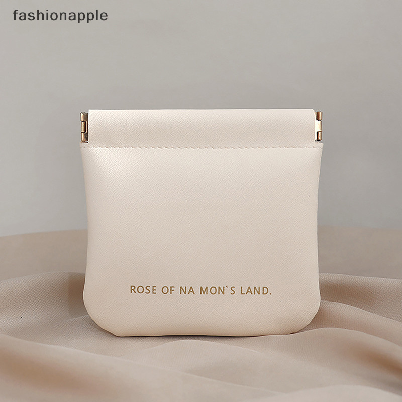 [fashionapple] แบบพกพา PU หูฟังกระเป๋าลวดเครื่องสําอางผู้ถือริมฝีปากกรณีเหรียญการ์ดกระเป๋าเดินทางเครื่องประดับ Sundries Organizer กระเป๋ามินิกระเป๋าใหม่สต็อก