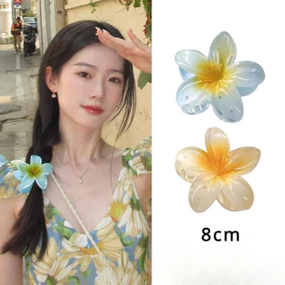 กิ๊บหนีบผมดอกไม้ สไตล์ฮาวาย เครื่องประดับผม Ins กิ๊บหนีบผม พร้อมส่งจากไทย