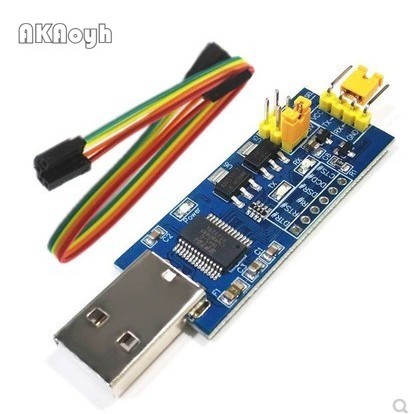 Ft232rl โมดูลพอร์ตอนุกรม USB เป็นพอร์ตอนุกรม TTL บอร์ดขนาดเล็ก 5V 3.3V 1.8V ดาวน์โหลดสายไหม้