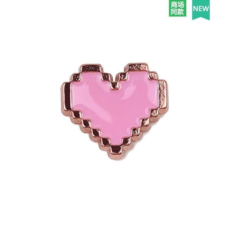 Crocs jibbitz charms รองเท ้ าโลหะดอกไม ้ ตกแต ่ งหัวเข ็ มขัด charm Crocs DIY อุปกรณ ์ เสริม Creative Matching Series