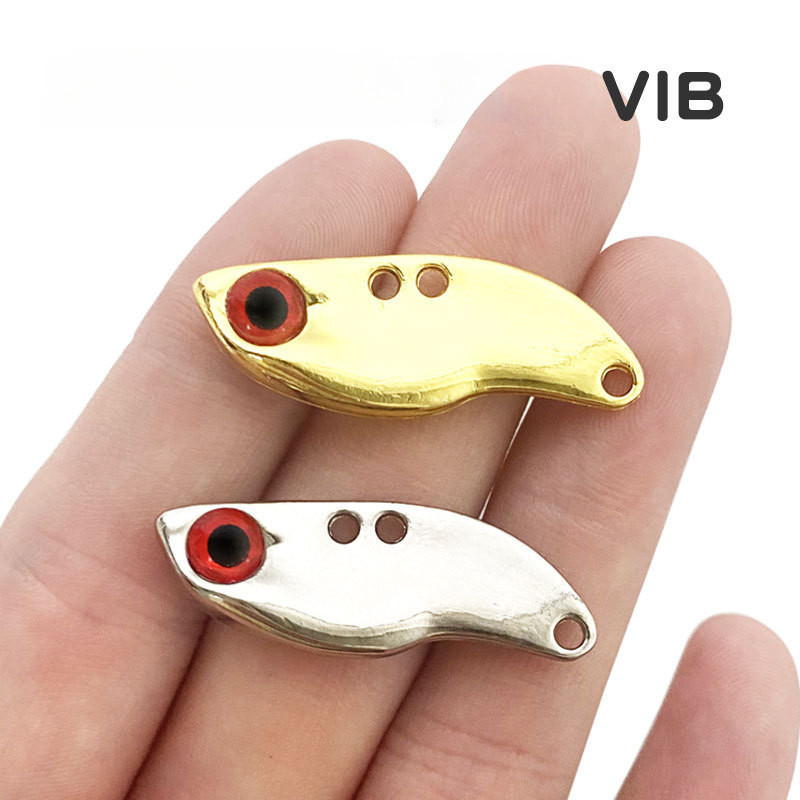 1pcs 2.5-5g ตกปลา Jig ช ้ อน Lure VIB ใบมีดโลหะเหยื ่ อตกปลาช ้ อนสําหรับปลาเทราท ์ เบสปลาแซลมอนล ่ อ - รูปที่ 6