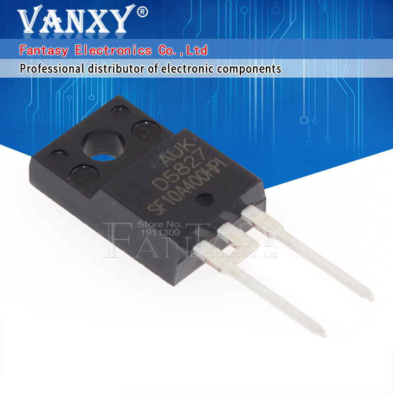 10 ชิ้น SF10A400H TO-220F SF10A400 SF10A600H SF10A600 SF10A300H SF10A300 ส่วนประกอบอิเล็กทรอนิกส์