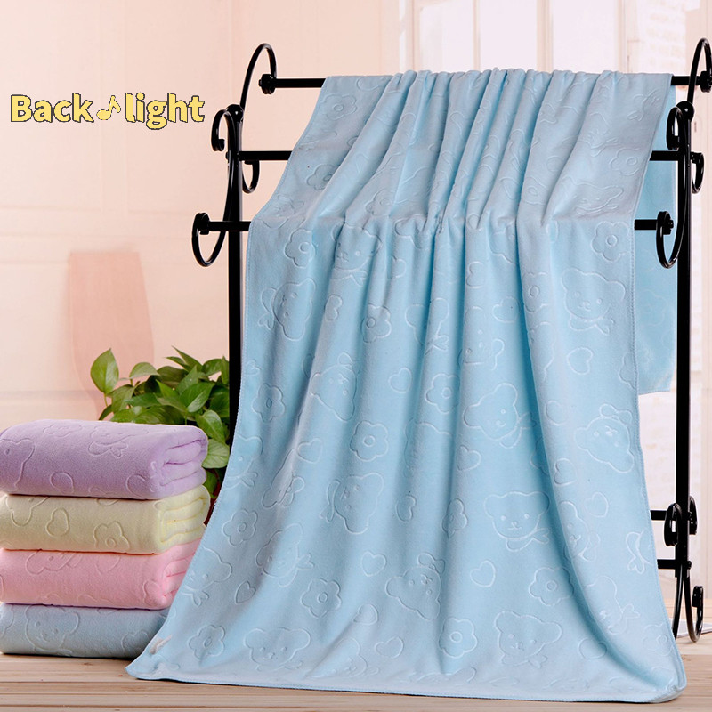 [Backlight] ผ้าเช็ดตัวดูดซับ Quick-Drying Super Large Bath Towel ผ้าขนหนูนุ่ม [ใหม่]
