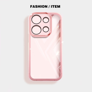 Ybd Ultra Thin สีโปร่งใสเคสโทรศัพท์สําหรับ Infinix Smart 7 H…